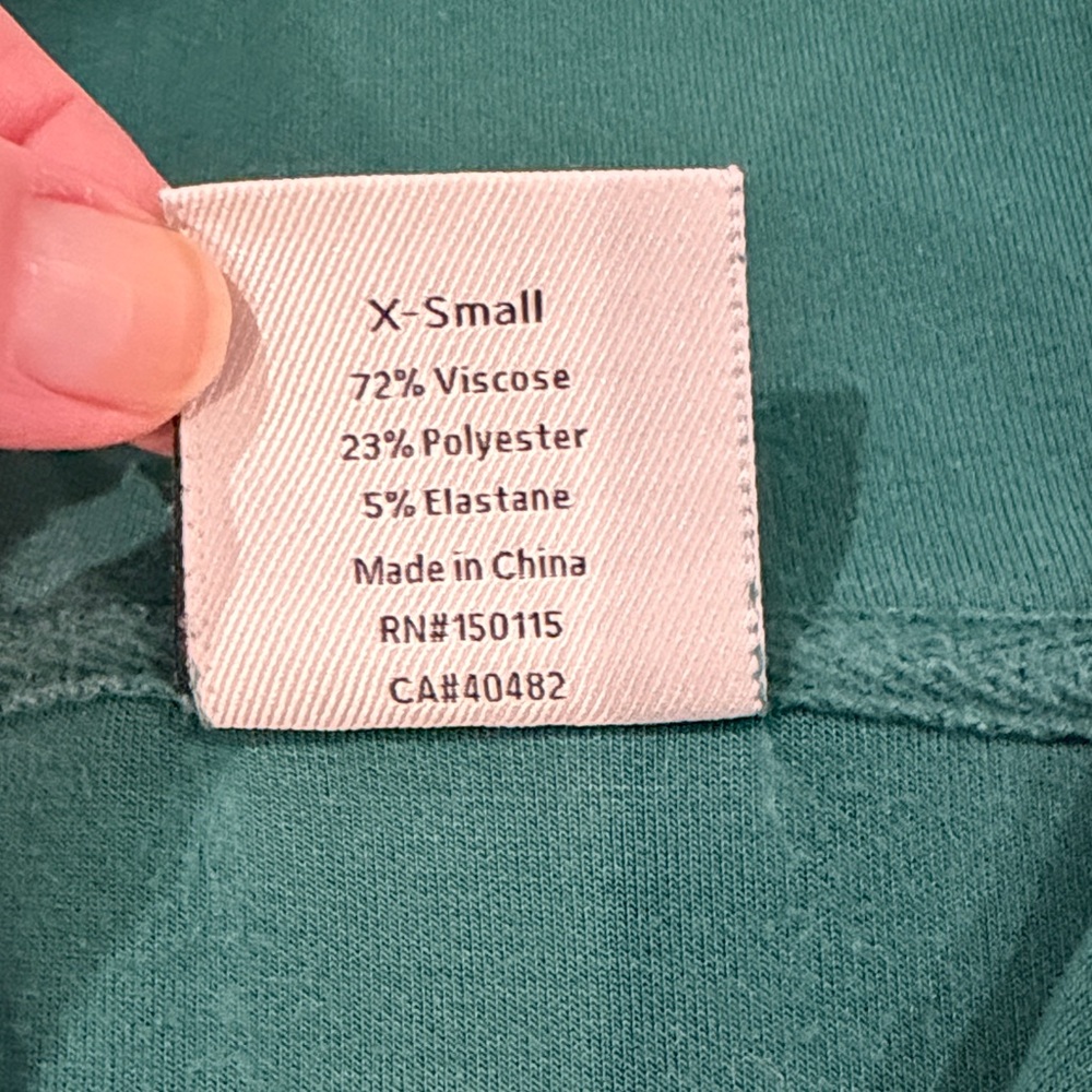 Varley Forest Green Half-Zip Pullover - image 3